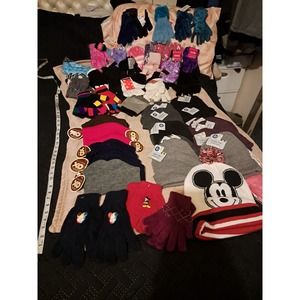 NWT BUNDLE 44 New Gloves 15 Beanies & 10 Headbands for your own store